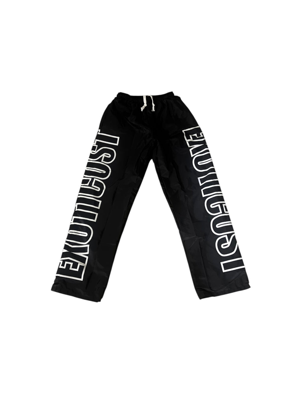 BLACK “EXOTICOST” WINDBREAKER SWEATS